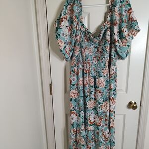 Lauren Conrad Floral Maxi Dress